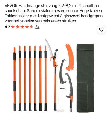 Manuele takkenzaag beschikbaar voor biedingen