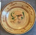 Assiette ancienne en poterie de Frechen - vers 1850, Antiquités & Art, Enlèvement