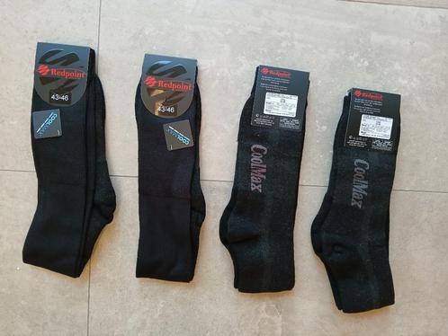Lot: 4 paar lange  kousen / sokken maat 43 - 46 *Redpoint*, Kleding | Heren, Sokken en Kousen, Nieuw, Maat 43 t/m 46, Zwart, Ophalen of Verzenden