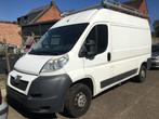 PEUGEOT BOXER LICHTE VRACHTWAGEN MET MOTORSCHADE 2198CC 96KW, Auto's, Euro 5, Stof, Wit, Parkeersensor