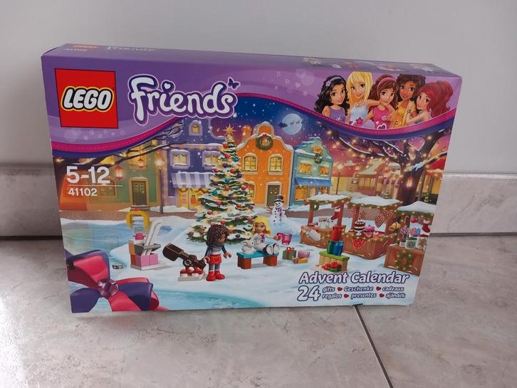Lego Friends adventskalender 41102, compleet en als nieuw, Kinderen en Baby's, Speelgoed | Duplo en Lego, Zo goed als nieuw, Lego
