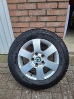 Set skoda velgen met winterbanden, 15 inch, Banden en Velgen, Gebruikt, Personenwagen