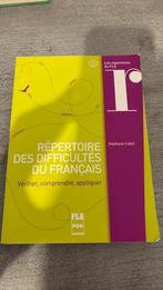 répertoire des difficultés du français, Ophalen of Verzenden, Gelezen