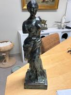 Massief bronzen beeld 40 cm 5 kg, Antiek en Kunst, Ophalen of Verzenden
