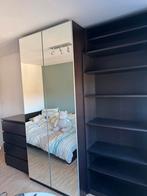 5 meter Ikea Pax kleerkasten met spiegel deuren 2,4 m hoog, Huis en Inrichting, Kasten | Kleerkasten, Ophalen