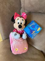 Minnie Mouse knuffel - Roze autotje - Disneyland parijs, Nieuw, Ophalen of Verzenden, Knuffel