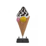Crème glacée 170 cm - mobile à glace en polyester sur corne