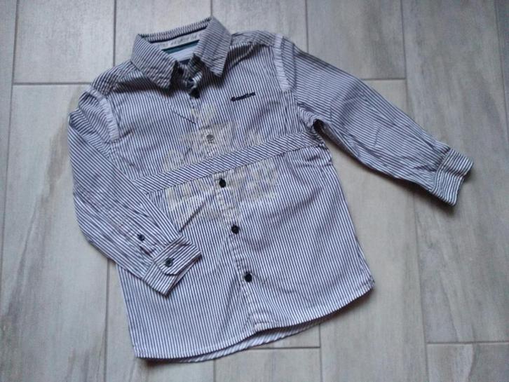 ★ M104 - hemd gaastra streepjes, Kinderen en Baby's, Kinderkleding | Maat 104, Zo goed als nieuw, Jongen, Overhemd of Blouse, Ophalen of Verzenden