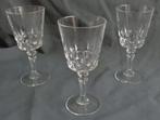 CRISTAL D'ARQUES LADY VICTORIA CHANTELLE 3x kristal wijn gla, Huis en Inrichting, Keuken | Servies, Verzenden, Zo goed als nieuw