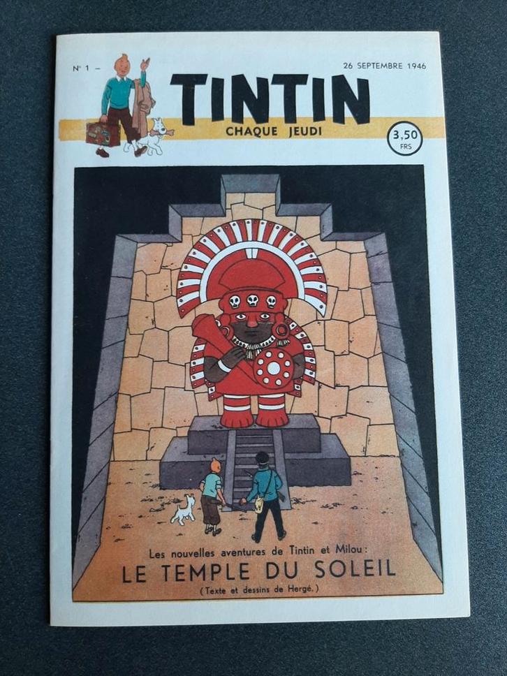 Le journal Tintin : Les coulisses d'une aventure + Dédicace, Boeken, Stripverhalen, Zo goed als nieuw, Ophalen of Verzenden