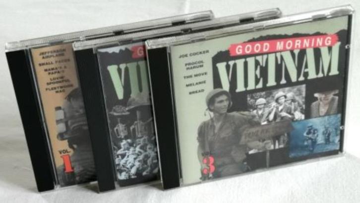 GOOD MORNING VIETNAM / SET DE 3 CD, Cd's en Dvd's, Cd's | Verzamelalbums, Zo goed als nieuw, Pop, Boxset, Ophalen of Verzenden