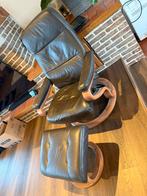 Stressless relax stoel, Huis en Inrichting, Ophalen, Gebruikt, Leer