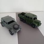 LOT DINKY TOYS VOLKSWAGEN KUBELWAGEN-ARTILLERY TRACTOR, Hobby en Vrije tijd, Modelauto's | 1:43, Verzenden, Dinky Toys