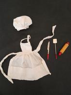 Barbie kook outfit jaren 60 mattel, Ophalen of Verzenden, Zo goed als nieuw