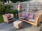 Elegante tuinsetje, Tuin en Terras, Tuinbanken, Ophalen, Gebruikt, Rotan