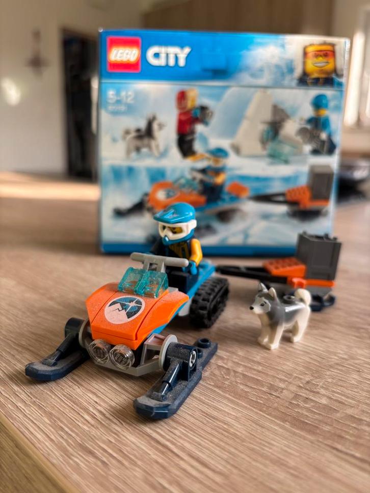 Lego City sneeuwscooter (60191), Kinderen en Baby's, Speelgoed | Duplo en Lego, Zo goed als nieuw, Lego, Ophalen