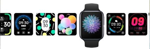 Smartwatch, Handtassen en Accessoires, Smartwatches, Zo goed als nieuw, Zwart, Calorieverbanding, Conditie, Hartslag, Slaap, Stappen