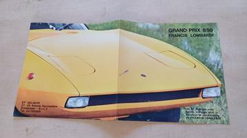 Brochure du Lombardi 850 Grand Prix à vendre. Nouveau. 