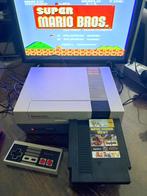 authentique nintendo NES 1985 + 143 jeux t, Enlèvement ou Envoi, Utilisé, Avec 1 manette, Avec jeux