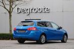 Peugeot 308 Allure 1.2B MT6 *ZETELVERW MET MASSAGE*NAVI*CAM*, Auto's, Peugeot, Te koop, Benzine, Emergency brake assist, Break