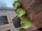 3 grote kunststof appels, Huis en Inrichting, Ophalen, Zo goed als nieuw