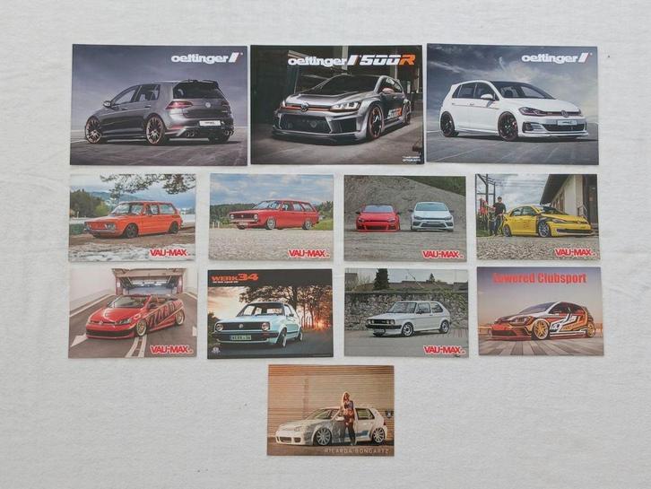 Cartes postales VW Volkswagen, Collections, Marques automobiles, Motos & Formules 1, Neuf, Voitures, Enlèvement ou Envoi