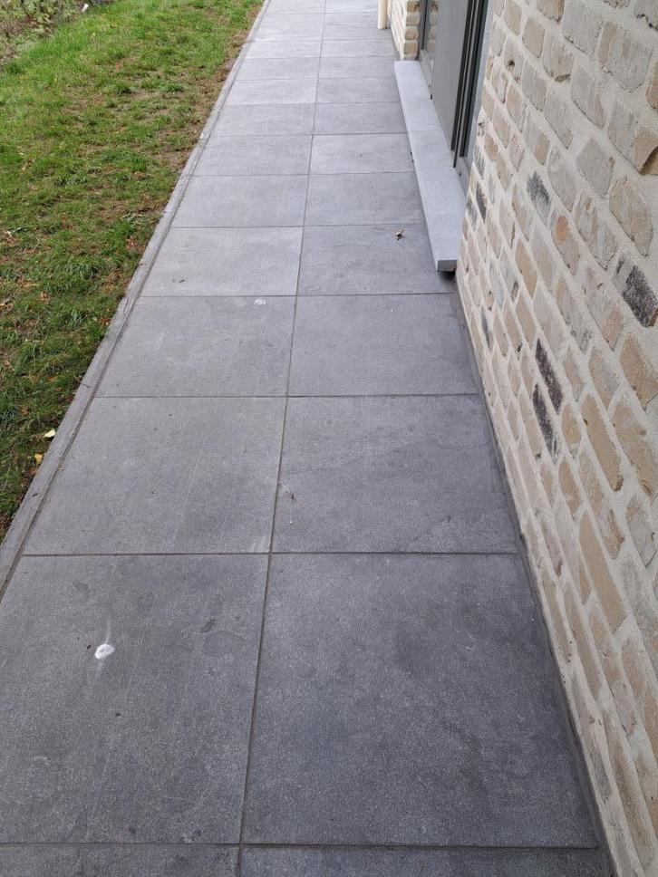 Natuurstenen terrastegels 60x60x2, Tuin en Terras, Tegels en Klinkers, Nieuw, Terrastegels, Natuursteen, 10 m² of meer, Ophalen