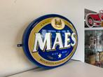 MAES Pils oude reclame lichtbak, Verzamelen, Ophalen, Gebruikt, Reclamebord, Plaat of Schild, Overige merken