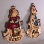 Toilet Queen en King – Toiletbord Set van 2