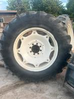 2 banden met velg 18.4r38, Zakelijke goederen, Landbouw | Onderdelen | Banden, Velgen en Assen, Ophalen