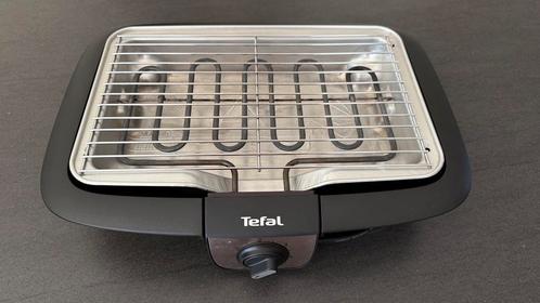 Elektrische Tefal tafelgril / bbq met plancha, Tuin en Terras, Elektrische barbecues, Zo goed als nieuw, Ophalen of Verzenden