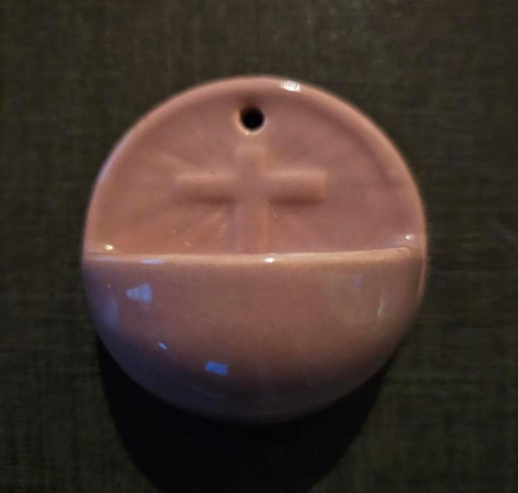 Kleine wijwatervat, Antiek en Kunst, Antiek | Religieuze voorwerpen, Ophalen of Verzenden