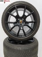 Originele Porsche Taycan 21 inch velgen Spyder winterbanden, Auto-onderdelen, Gebruikt, 265 mm, Banden en Velgen, Personenwagen