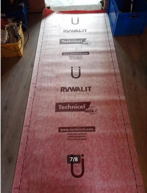 Kerdidoek / afdichtingsfolie, Doe-het-zelf en Bouw, Zeil en Folie, Nieuw, Doek, Ophalen
