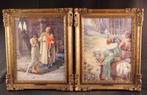 Twee aquarellen van Lourens Alma-Tadema, Ophalen of Verzenden