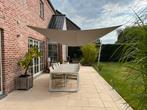 Voile d’ombrage et poteaux alu, marque Umbrosa, Tuin en Terras, Ophalen, Gebruikt
