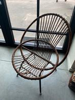 Vintage rotan stoel, Riet of Rotan, Twee, Gebruikt, Bruin