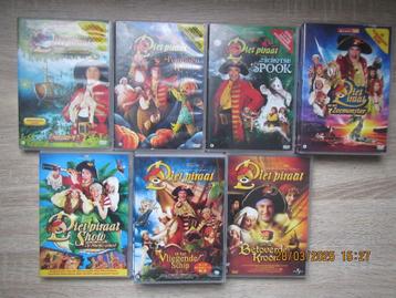 Lot Dvd's Piet Piraat, Cd's en Dvd's, Alle leeftijden, Overige genres, Ophalen of Verzenden, Zo goed als nieuw