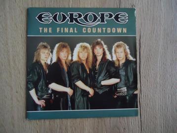 Part 136 - Single van "Europe" The Final Countdown anno 1986, Enlèvement ou Envoi, Single, Utilisé, 7 pouces
