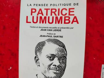 Politiek denken door Patrice Lumumba boek Congo Belge  beschikbaar voor biedingen