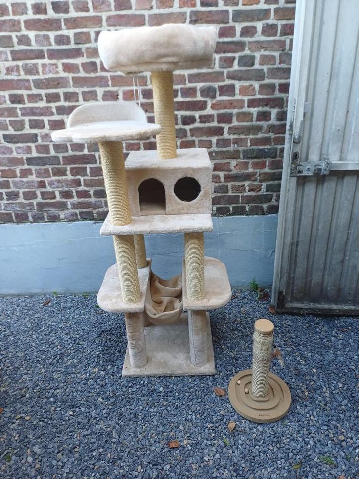 Krabpaal, Dieren en Toebehoren, Krabmeubelen, Zo goed als nieuw, Krabpaal, Ophalen