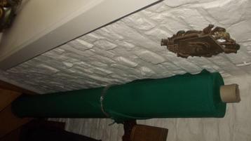grand rouleau de tissu vert, Enlèvement, Neuf, Coton