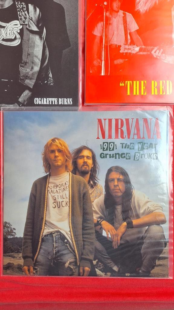 Diverse zeldzame Nirvana vinylplaten, Cd's en Dvd's, Vinyl | Hardrock en Metal, Zo goed als nieuw, Ophalen of Verzenden