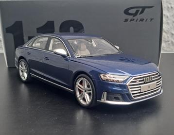 AUDI S8 BLEU 1:18ème GT spirit beschikbaar voor biedingen