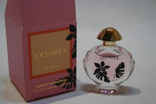 Miniature Paco Rabanne Olympéa Flora EdP Intense 6 ml E.O., Collections, Parfums, Neuf, Miniature, Plein, Enlèvement ou Envoi