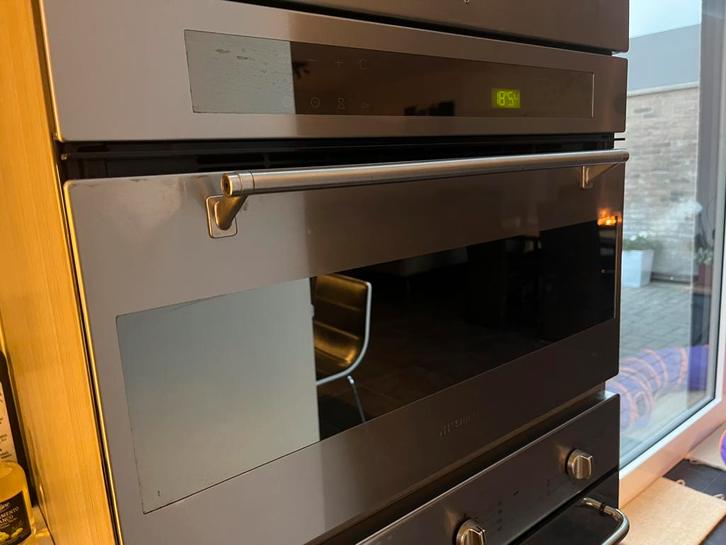 Inbouw stoomoven smeg SCV38X, Elektronische apparatuur, Ovens, Zo goed als nieuw, Inbouw, Ophalen
