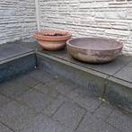 Terra cotta bloembakken, Ophalen