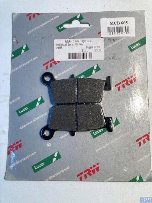 TRW MCB665 remblokken set Kawasaki KLX 250 Honda XR250 600, Motos, Pièces | Honda, Neuf, Enlèvement ou Envoi