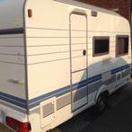 Hobby 400 caravan met voortent en luifel, Caravans en Kamperen, Rondzit, Hobby, 750 - 1000 kg, Particulier