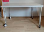 Tafel / bureau wit 120 x 60, Huis en Inrichting, Bureaus, Ophalen, Gebruikt, Bureau